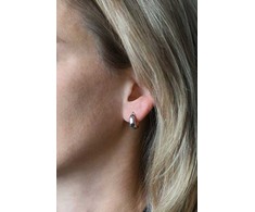 Beneto Stunning sidabrinis earrings rings AGUP196