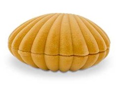 Beneto Exclusive Beneto išskirtinė zomšinė dovanų dėžutė Clam KDET17