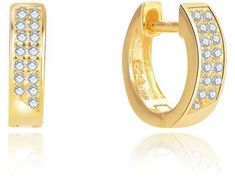 Beneto Timeless auksiniu dengti auskarai AGUC2609-GOLD