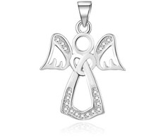 Beneto Timeless sidabrinis pendant Angel AGH234