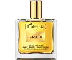 BIELENDA Lumiere Daugiafunkcinis sausos priežiūros aliejus veidui, kūnui ir plaukams 50 ml