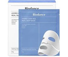 Biodance Hydro Cera-Nol Real Deep Mask hidrogelinė veido kaukė, 4 x 34 g