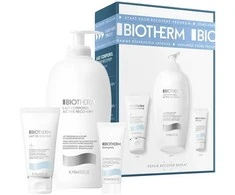 BIOTHERM RINKINYS (LAIT CORPOREL ACTIVE RECOVERY KŪNO LOSJONAS 400 ML + LAIT DE DOUCHE VALOMASIS DUŠO PIENAS 50 ML + BIOMAINS RANKŲ IR NAGŲ PRIEŽIŪROS PRIEMONĖ 20 ML)