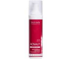 Biotrade Active losjonas riebiai ir probleminei odai Acnaut (Active Lotion), 60 ml