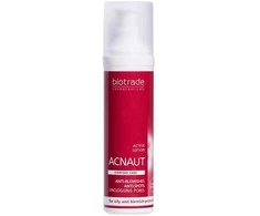 Biotrade Active losjonas riebiai ir probleminei odai Acnaut (Active Lotion), 60 ml