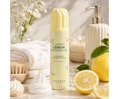 Biovene „Fluffy Lemon Meringue“ drėkinamosios dušo putos, 250 ml