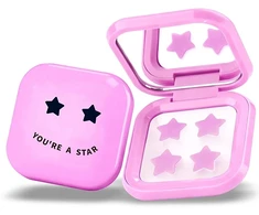 Biovene Pimple Star Patches &amp; Mirror Case 32 pcs Rožinė Patch Set