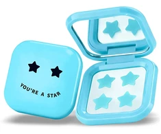 Biovene Set of mėlynas Pimple Star Patches &amp; Mirror Case 32 pcs