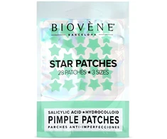 Biovene Žalias Star Pleistrai 28 vnt.