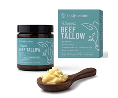 Body Restore Kūno kremas su plakta jautienos taukais ir eukaliptu bei mėtomis 71 g