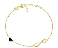 Brilio Silver Brilio Sidabrinis Beautiful auksinis-plated bracelet BRC36Y