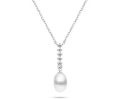 Brilio Silver Brilio Sidabrinis Beautiful sidabrinis pakabukas with real pearl NCL130W