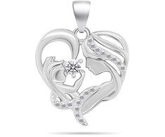 Brilio Silver Brilio Sidabrinis Beautiful sidabrinis pendant Madonna PT127W