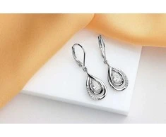 Brilio Silver Brilio Sidabrinis Charming sidabrinis auskarai su cirkoniais EA899W