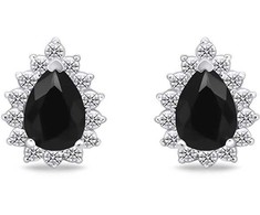 Brilio Silver Brilio Sidabrinis Sidabrinis jewelry set Drop with zircons SET226WBC (pendant, earrings)