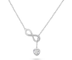 Brilio Silver Brilio Sidabrinis Charming sidabrinis pakabukas with zircons NCL123W