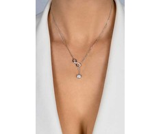 Brilio Silver Brilio Sidabrinis Charming sidabrinis pakabukas with zircons NCL123W