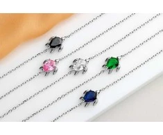 Brilio Silver Brilio Sidabrinis Charming sidabrinis bracelet Turtle BRC122WB