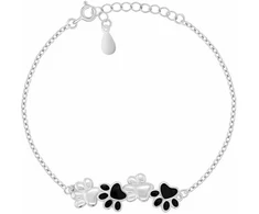 Brilio Silver Cute Paws BRC216W sidabrinė apyrankė