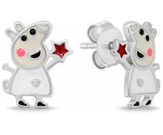 Brilio Silver Mieli Peppa Pig sidabriniai auskarai EA1088W