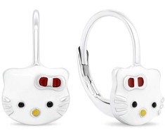 Brilio Silver Brilio Sidabrinis Cute sidabrinis earrings Kittens EA437W