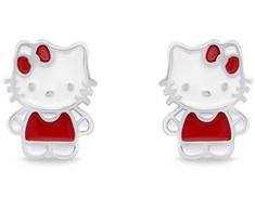 Brilio Silver Brilio Sidabrinis Cute Hello Kitty sidabrinis earrings EA712W