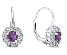 Brilio Silver Brilio Sidabrinis Dazzling sidabrinis dangling earrings with zircons EA333WAM