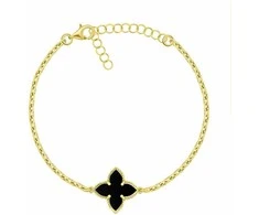 Brilio Silver Tinkama paauksuota apyrankė moterims BRC193YBC