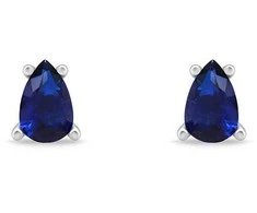 Brilio Silver Brilio Sidabrinis Matching sidabrinis earrings with mėlynas zircons EA860WB