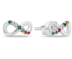 Brilio Silver Matching sidabrinis earrings Infinity EA902WRBW
