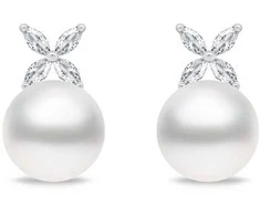 Brilio Silver Brilio Sidabrinis Matching sidabrinis earrings with pearls and zircons EA971W