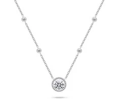 Brilio Silver Brilio Sidabrinis Matching sidabrinis pakabukas with zircons NCL97W