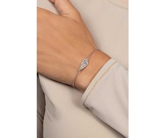 Brilio Silver Brilio Sidabrinis Delicate auksinis-plated bracelet with angel wing BRC129Y