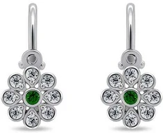 Brilio Silver Brilio Sidabrinis Delicate girl´s sidabrinis earrings Flowers EA190WG