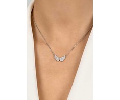 Brilio Silver Brilio Sidabrinis Delicate sidabrinis pakabukas Angel wings NCL84W