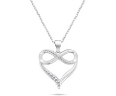 Brilio Silver Brilio Sidabrinis Delicate sidabrinis pakabukas with zircons NCL122W