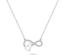 Brilio Silver Brilio Sidabrinis Delicate Sidabrinis Necklace Infinity NCL54W