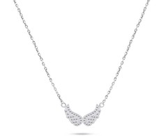 Brilio Silver Brilio Sidabrinis Delicate sidabrinis pakabukas Angel wings NCL84W