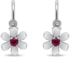 Brilio Silver Brilio Sidabrinis Design girl´s sidabrinis earrings Flowers EA193WR