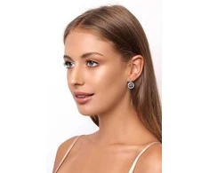 Brilio Silver Brilio Sidabrinis Designer sidabrinis earrings medžio of life EA70WRBW