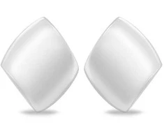 Brilio Silver Elegant minimalist earrings made of sidabrinis EA1218W