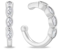 Brilio Silver Brilio Sidabrinis Elegant sidabrinis auskarai su cirkoniais EA782W