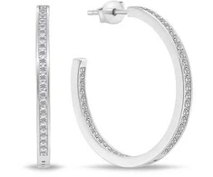 Brilio Silver Brilio Sidabrinis Elegant sidabrinis auskarai su cirkoniais EA767W