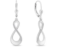 Brilio Silver Brilio Sidabrinis Elegant sidabrinis auskarai su cirkoniais SILVER022