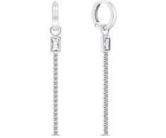 Brilio Silver Brilio Sidabrinis Elegant sidabrinis long earrings 2in1 EA799W