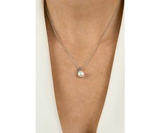 Brilio Silver Brilio Sidabrinis Elegant sidabrinis pendant with real pearl PT109W