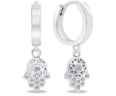 Brilio Silver Brilio Sidabrinis Fashion Sidabrinis Hamsa Rings EA643W