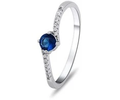 Brilio Silver Fine sidabrinis engagement ring RI021W