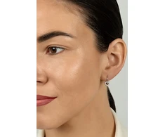 Brilio Silver Girls´ sidabrinis earrings Heart with cubic zirconia EA1235WP