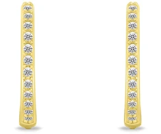 Brilio Silver Gold-plated rings with clear cubic zirconias EA1280Y